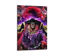 PCMOAUDB Póster de anime de una pieza de Marshall D. Teach Póster decorativo de lienzo para pared e impresión artística moderna de decoración de dormitorio familiar, 20 x 30 cm