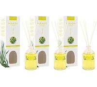 PCMOVILES Mikado Ambientador Citronela 100 ml - Pack de 3 Unidades - Aroma Fresco y Repelente Natural - Difusor de Varillas para Casa, Oficina y Armario