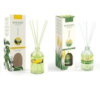 PCMOVILES Mikado Ambientador DAMA DE NOCHE Y ALOE VERA 100 ml - Pack de 2 Unidades - Aroma Fresco y Natural - Difusor de Varillas para Casa, Oficina y Armario