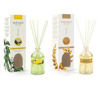 PCMOVILES Mikado Ambientador DAMA DE NOCHE Y VICTORIUS 100 ml - Pack de 2 Unidades - Aroma Fresco y Natural - Difusor de Varillas para Casa, Oficina y Armario