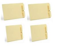 pcmoviles - Pack de 4 Tapacelos Laterales C2 Cortos Y Largos para Jaulas de Jilgueros - Separadores Antivisión para Concursos y Aviarios Color Marfil