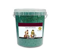 pcmoviles - Pasta de Cría con Verduras para Aves | Cubo de 900 g | Alimentación Completa para Polluelos | con Zanahoria, Guisantes y Hortalizas | Ideal para Canarios y Aves de Jaula