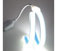 pcning Tira LED COB 220V Sin Transformador 0.5M IP67 Strip Light con Interruptor, 50CM 15 Watt/m Tiras LED Exterior Interior Impermeable Para Interior Exterior (Blanco Frio, 0.5)