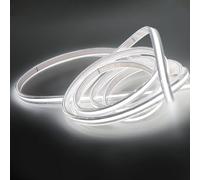 pcning Tira LED COB 3m Interior 220V Blanco Frio 6000K con Enchufe sin Transformador IP67 Waterproof,3 Metros luces LED Strip 230V Corte 25 cm (Blanco Frío, 3M)