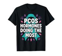 PCOS Awareness PCOS Warrior Invisible Enfermedad Apoyo Camiseta
