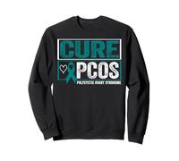 PCOS Awareness Shirt PCOS Cure Síndrome de Ovario poliquístico Sudadera