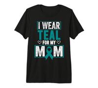 PCOS Awareness Shirt - PCOS Shirt I Wear Teal For My Mom Camiseta Premium