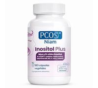PCOS Inositol Plus | Myo Inositol + D-Chiro Inositol con NAC | 180 Cápsulas