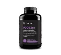 PCOS Zen - Myo y D-Chiro-Inositol, Berberina Liposomal - 180 Cápsulas | con Cromo, Zinc, Selenio y Vitaminas B6 (Regulación hormonal), B9, B12 y D3 - Vegetariano - 4 al Día, 45 Días - Zenement