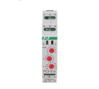 Relé de tiempo 1P 8A 0.1sec-576h 230V CA, 24V CA/CC multifuncional PCS-516DUO f&f 5908312595496