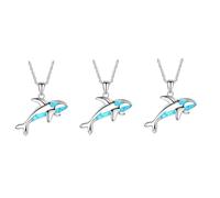 Pcs Beautiful Dolphin Pendant Necklace Fine Craftsmanship Jewelry Fashion Delicate for Women's Daily and Occasions