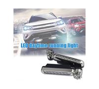 Pcs LED Wind Powered Vehicle Lights, Car Lamp No Need External Power Supply, Waterproof Car Wind Energy Daytime Light, Auto LED Daytime Running Lights