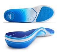 PCSsole Plantillas Ortopédicas Gen 2 | Para Fascitis Plantar, Espolón Calcáneo, Pie Plano & Molestias en los Pies | Ideal para Jornadas Enteras de Pie