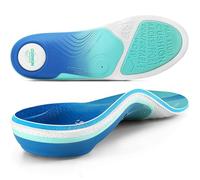 PCSsole Plantillas Ortopédicas Modelo Mejorado con Almohadilla de Bagazo - Soporte para Fascitis Plantar, Pie Plano y Talalgia - Confort Todo el Día