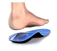 PCSsole Plantillas Ortopedicas-Plantillas para pies planos, dolor en los pies, fascitis plantar, dolor de talón, Espolones, para hombres y mujeres azul EU38-39(25cm)