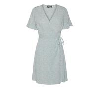 Pctala New SS Wrap Dress Noos BC, Azul, XL