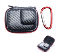 PCTC Mini funda de transporte rígida de poliuretano para Go Pro Hero 13, negra, bolsa de almacenamiento portátil de viaje para GoPro Hero 12/11/10/9/DJI Osmo Action, Campark, AKASO, YI cámara de