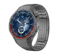 PctkeLsend Correa de reloj de metal de titanio sin huecos compatible con Huawei Watch GT 5 Pro.(H)