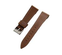PctkeLsend Correa de reloj universal de cuero de liberación rápida de 18-22 mm compatible con la mayoría de los relojes de boca plana.(Brown,20mm)