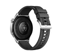 PctkeLsend Correa de repuesto de nailon y silicona suave y duradera de 22 mm compatible con Huawei Ultimate 2/GT6 Pro/GT5 de 46 mm(B-Black)