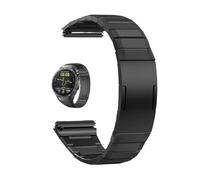 PctkeLsend Correa de titanio sin espacios for Huawei Watch GT 5 Pro, pulsera de Metal apta for Huawei Watch GT5 Pro, correa de reloj especializada(Black)