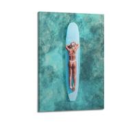 PCVBLGFD Póster artístico con texto en inglés "Do Not Disturb", pintura decorativa, lienzo, póster de pared e imagen artística moderna para decoración de dormitorio familiar, 20 x 30 cm