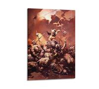 PCVBLGFD Póster decorativo de Conan The Destroyer para pared e impresión artística moderna para dormitorio familiar, 50 x 75 cm