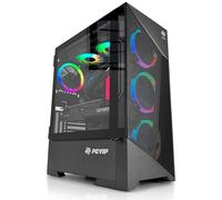 PcVIP MH10 Frontal Mesh AMD Ryzen 7 5700X 32GB 2TB SSD RX 9060 XT Windows 11 Pro