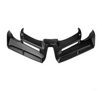 PCX160 - Alerón de carenado para motocicleta, color negro, protector de barbilla, optimización del flujo de aire, kit decorativo, deflector de viento ABS, 39 cm (DFY-012 - negro)