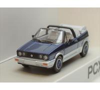 PCX870311 De Brekina Wolkswagen Golf Cabrio 1987-1993 Azul Plata Escala H0 1:87