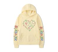 PCYFBEKL Sudadera con Capucha Holgada con Estampado Deportivo de la Serie británica Heartthropper de Nick y Charlie para otoño e Invierno.-L