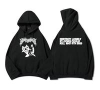 PCYFBEKL Sudadera con Capucha If Looks Could Kill del Rapero Destroy-Lonely suéteres de Moda de Hip Hop de Invierno para Hombres y Mujeres Ropa de Calle Unisex.
