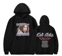 PCYFBEKL Sudadera con Capucha Unisex Kali Uchis RMIV Ropa Informal Merchandising de West Coast Tour Tendencia callejera Estilo Deportivo Simple Manga Larga Clásico Simple