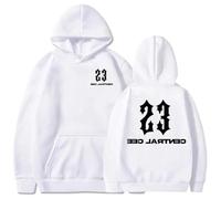 PCYFBEKL Sudadera con Capucha y Estampado Can't Rush Greatness Album de 23 Central CEE Ropa de Calle Unisex de Hip Hop para Hombre.