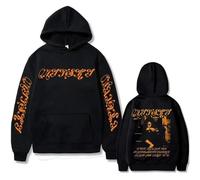PCYFBEKL Sudadera con Capucha y Estampado de Artista de música Independiente Mitski The Land Is Inhospitable para Hombre y Mujer, Ropa de Calle Femenina de Moda.-L
