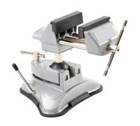 PD-376 Ventosa de vacío Alicates de trabajo universales Tornillo de banco 6 1/4" (158 mm) Base triangular Mandíbula de goma deslizante