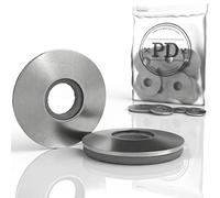 PD® Arandelas M5 con junta EPDM (6,8x19mm)|Arandelas de sellado para tornillos de acero inoxidable A2 V2A | Arandela de sellado para tornillos de fontanero y perforación y tornillos Eternit | 25 pts