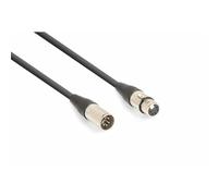 PD-Connex CX102-6 Cable para iluminación con DMX, fabricación de calidad, sin interferencias, conector DMX macho/hembra de 5 pines, ideal para efectos de iluminación, longitud de 6 metros
