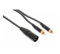PD Connex CX58-1 - Cable de audio XLR macho a 2x RCA macho de 1,5 m