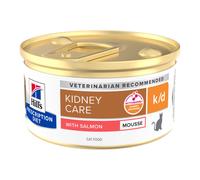 85 g Hill's Prescription Diet k/d Mousse de Salmón lata para gatos