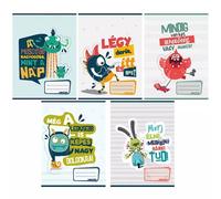 PD School: Cuaderno Monstruos - A4, varios tipos