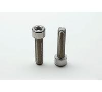 PD® Tornillos de hexágono interior M10x40 mm (DIN 912 / ISO 4762) | Tornillos de cabeza cilíndrica de acero inoxidable A2 V2A | Tornillos de acero inoxidable con hexágono interior | 50 piezas