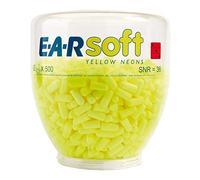 Botella de tapones 3M E-A-R Soft Yellow Neon