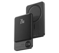 PD20W 10000mAh Cargador portátil de Carga rápida de Gran Capacidad Banco de energía magnético inalámbrico Compatible con iPhone Compatible con Xiaomi Compatible con Samsung (Size : Grey 10000mAh)