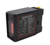 PD232 Módulo inductivo de detector de bucle de vehículo de doble canal para puerta de estacionamiento, sistema de control de barrera, detección de presencia de coche, dispositivo de conteo de tráfico