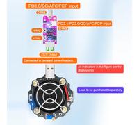PD3.1 28V Disparador de Recarga rápida Pantalla Digital automática medidor de Voltaje amperímetro Placa detectora de Corriente de Voltaje