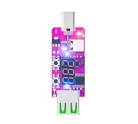 PD3.1 - Medidor de corriente eléctrico digital de carga rápida con pantalla LCD a color, fácil de usar para protocolos, instrumentos de prueba de cargas industriales