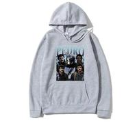 Pdaidou Sudadera Pedro Pascal para Hombre Y Mujer Sudadera Casual Jersey Retro De Manga Larga Sudadera De Talla Grande para Primavera/otoño-Grey||x_l