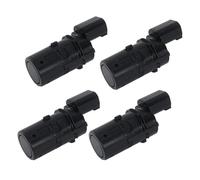 PDC Sensor Estacionamiento para BMW E39 E46 E53 E60 E61 E63 E64 E65 E66 E83 X3 X5 4 Uds 66206989069 Asistencia Sensor Estacionamiento PDC(Black Color-4pcs)