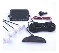 PDC Sensor Retroceso Sensor de Aparcamiento para Coche, Kit 4 Pantallas, Monitor Radar Marcha atrás, Asistencia Universal, 7 Colores